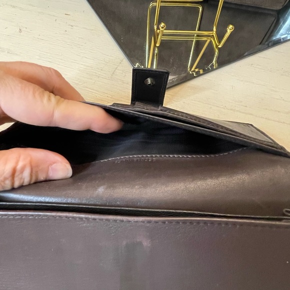 Gucci Canvas and Brown Leather Long Wallet - Picture 10 of 13